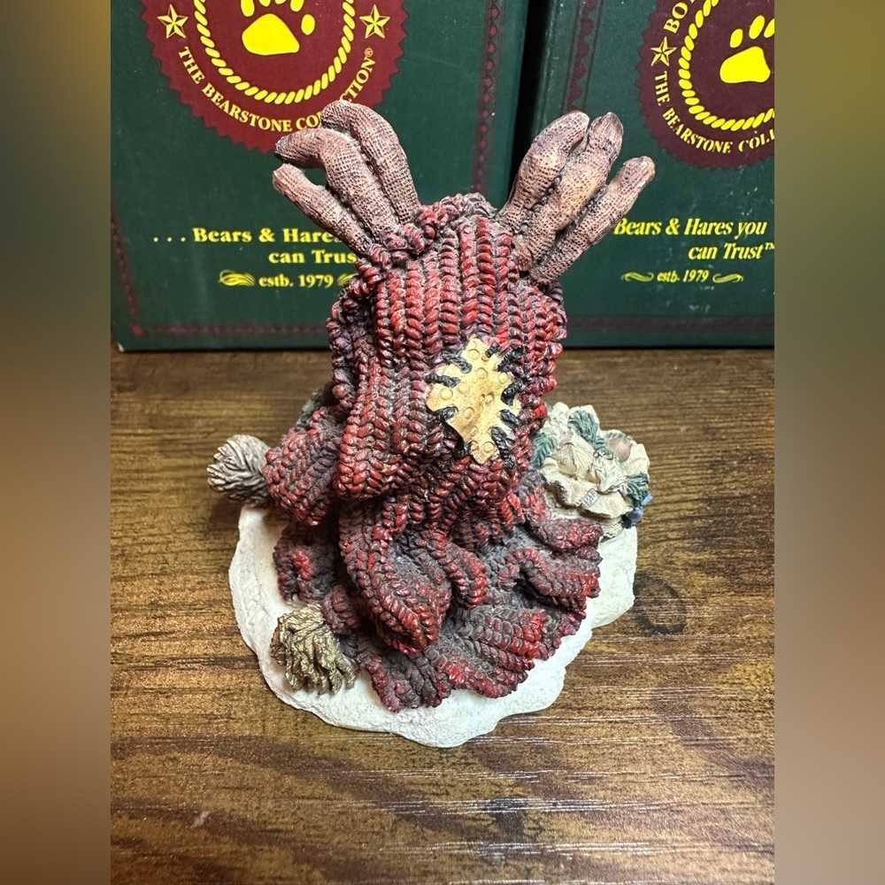 Boyds Bears & Friends Bearstone Manheim The “Eco-Moose” - Picture 2 of 8